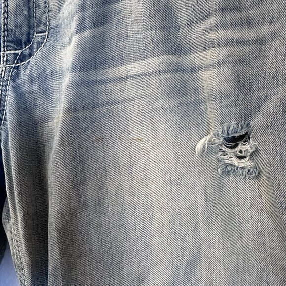 BKE Jeans Men’s 36XL 36x35 Tyler Straight Buckle Denim Distressed Western Cowboy - Picture 2 of 9